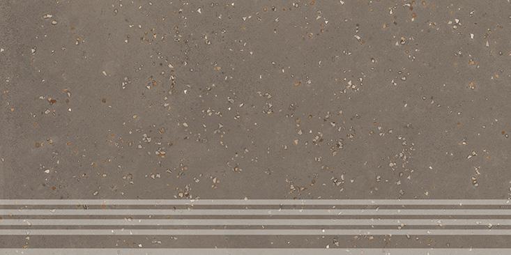 KM6060G1221R8GRF Ступень Пунтум Фронтальная коричневый матовый обрезной 30x60x0.8 - фото 2