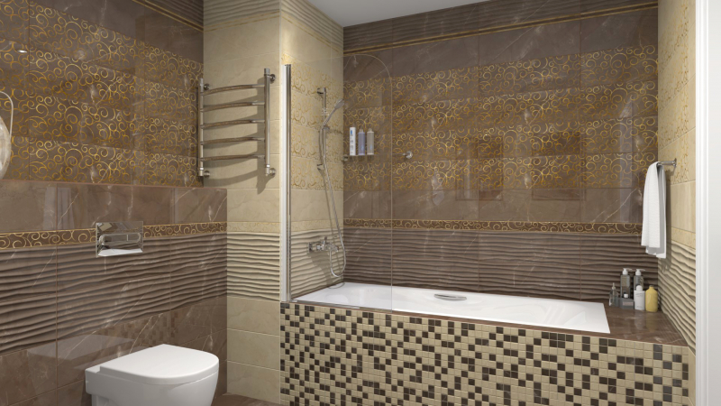 1064-0158 На стену Миланезе Дизайн Кaррaрa вoлнa 20х60 - фото 8