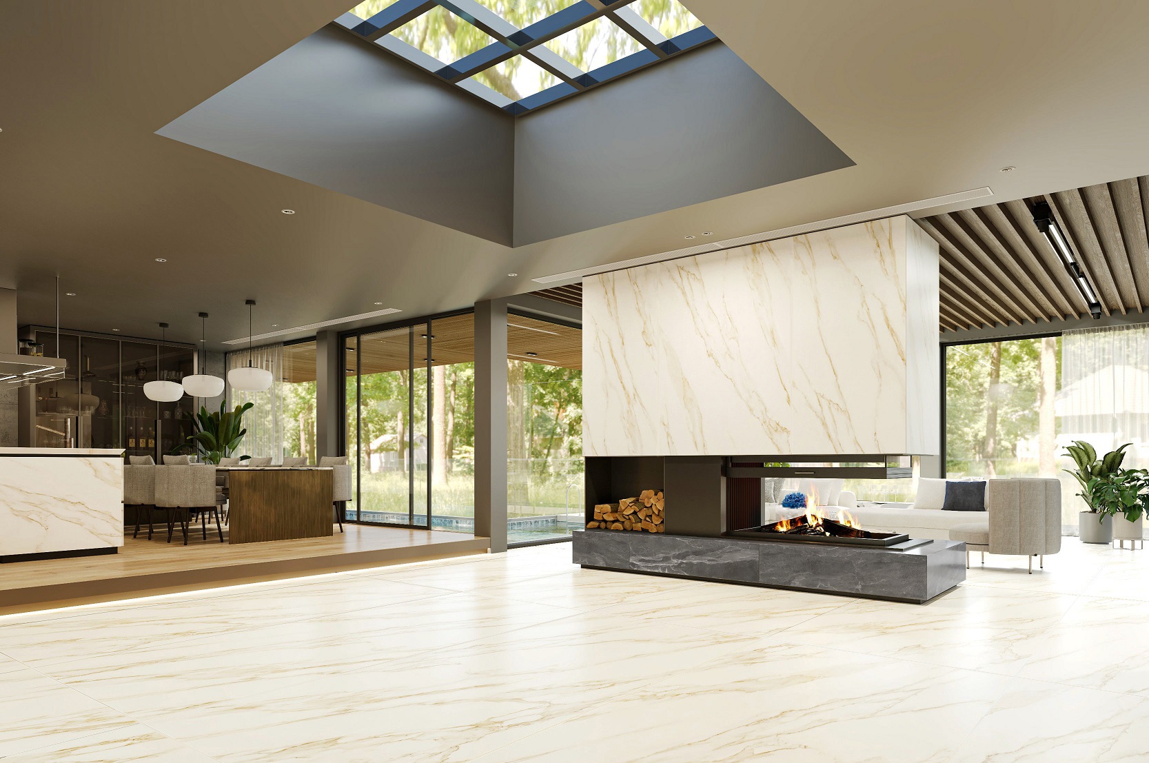 NTT3603C На пол Atlas Home Calacatta Empire 120x280 - фото 47