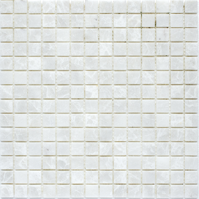 JMST037  Настенная Wild Stone мраморная мозаика White Polished 20x20