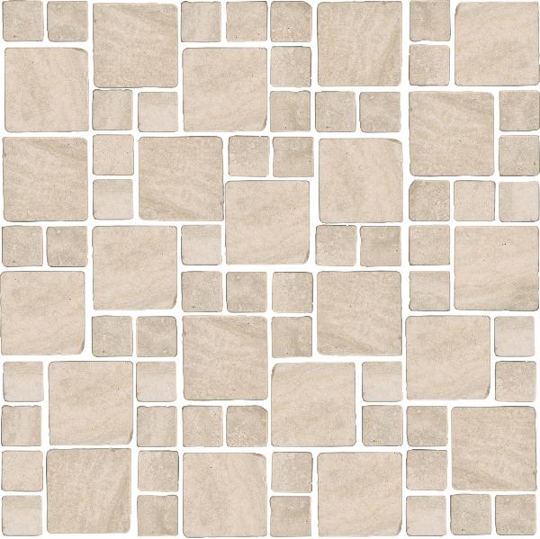 MBD005 На пол Риальто Антика 3 Мозаичный Бежевый Светлый Матовый - фото 2