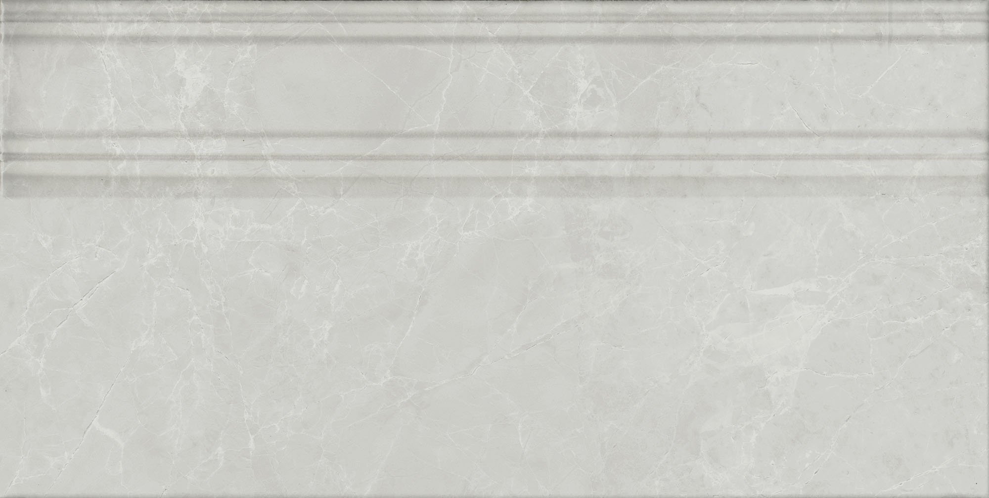 FME028R Плинтус Монте Тиберио Серый глянцевый обрезной 20x40x1.6 - фото 3