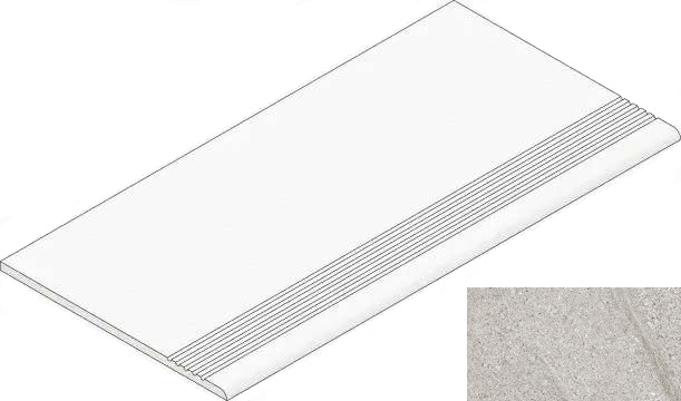 K-2081/MR/st01/300x600x9 Ступень Gradient Серо-бежевый MR 300x600x9