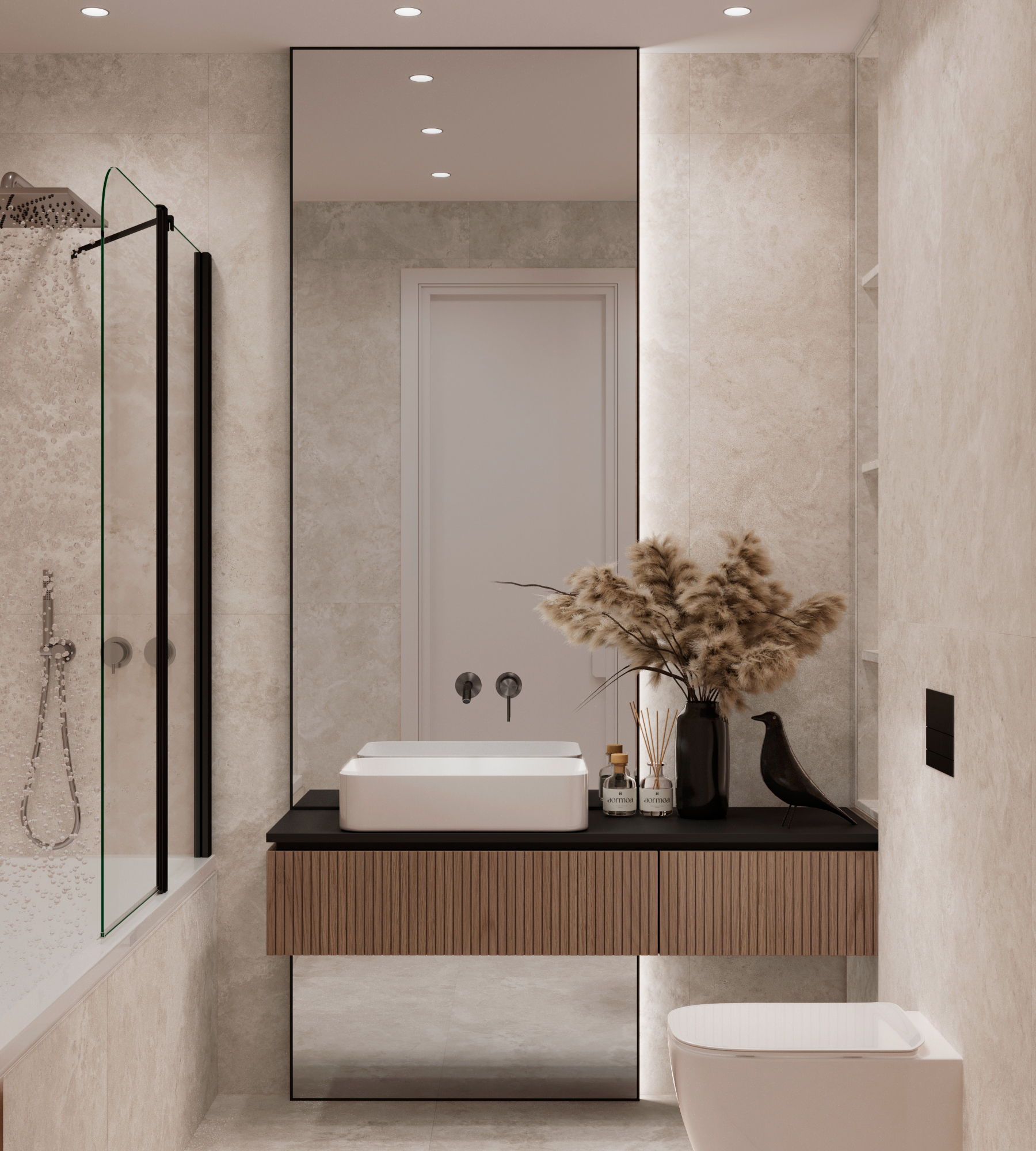 RT7003-B На пол Arawak Beige Matt Rustic Punch 60x120 - фото 10