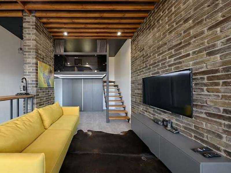 15.20.Р (01) На стену Кирпич Мирский в стиле Лофт Рядовой элемент 15.14. (01) Охра - фото 3