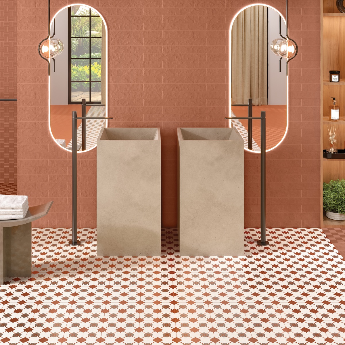 На стену Monotone Oxford Matt 6x25 - фото 39