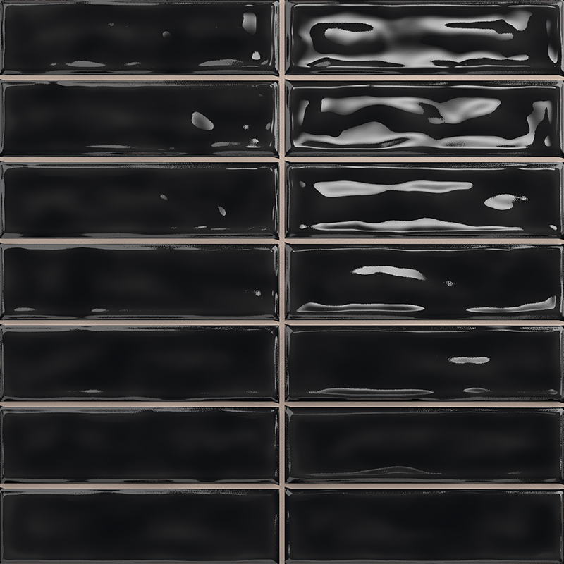 На стену Sticks Black 20х20