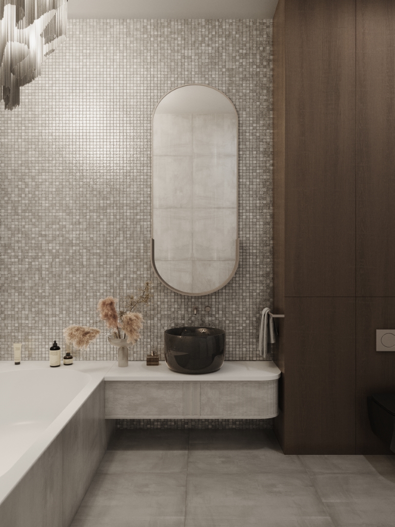 Arktika 4*20*20  327*327 На пол Стеклянная мозаика Arktika  - фото 22