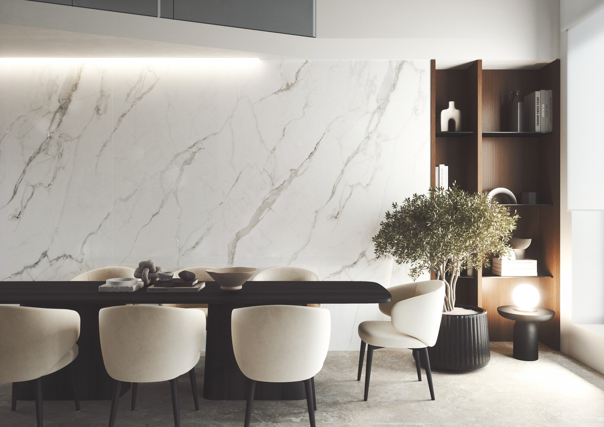 41722 На пол Museum Lumiere White/60X120/EP 60x120 - фото 22