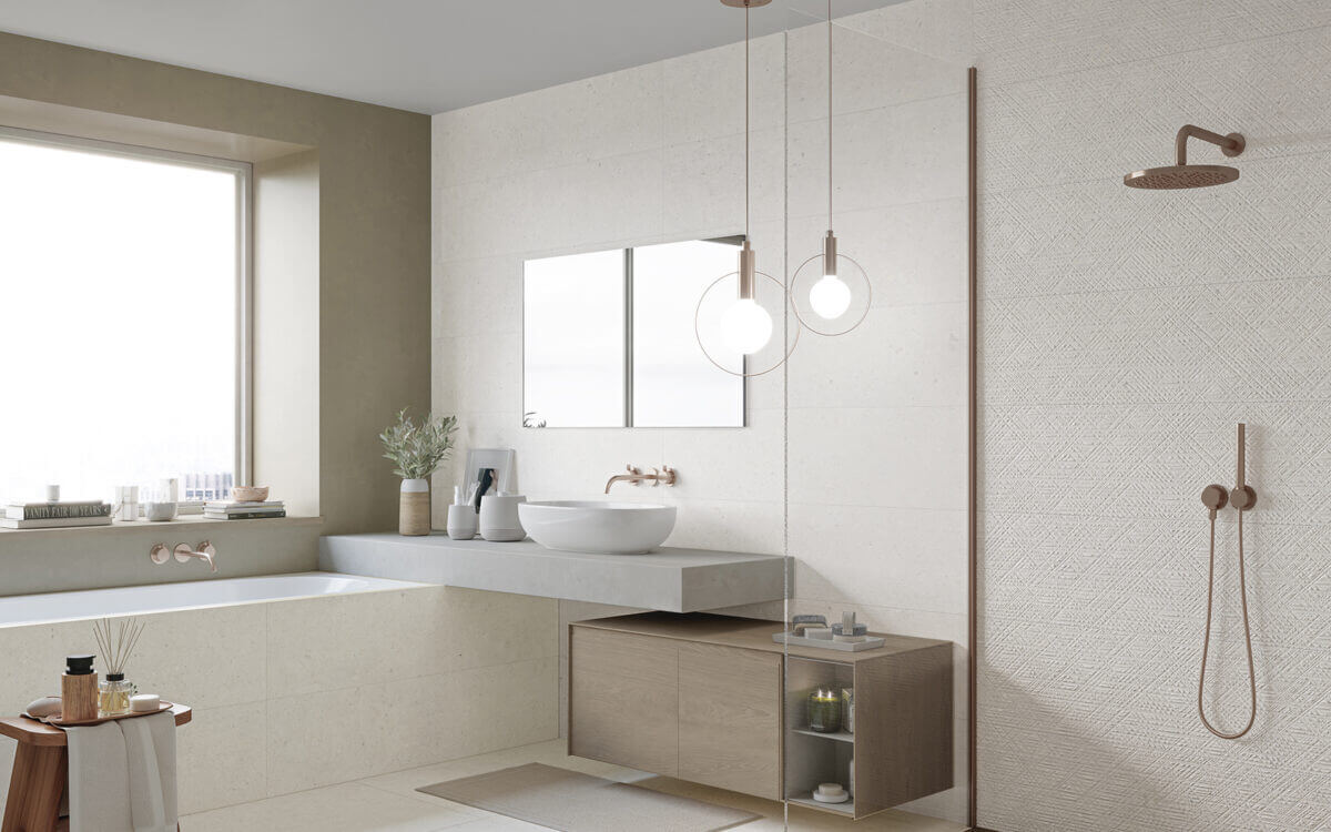 На пол Cement Stone Dark Grey RC 60x120 - фото 16