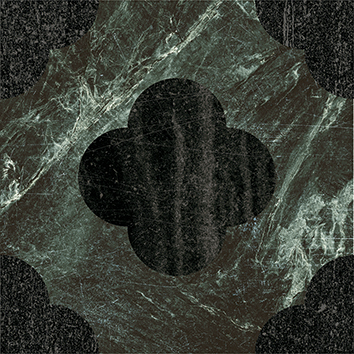 4101204 На пол Dandy Pin Green Black 18.6x18.6 - фото 4