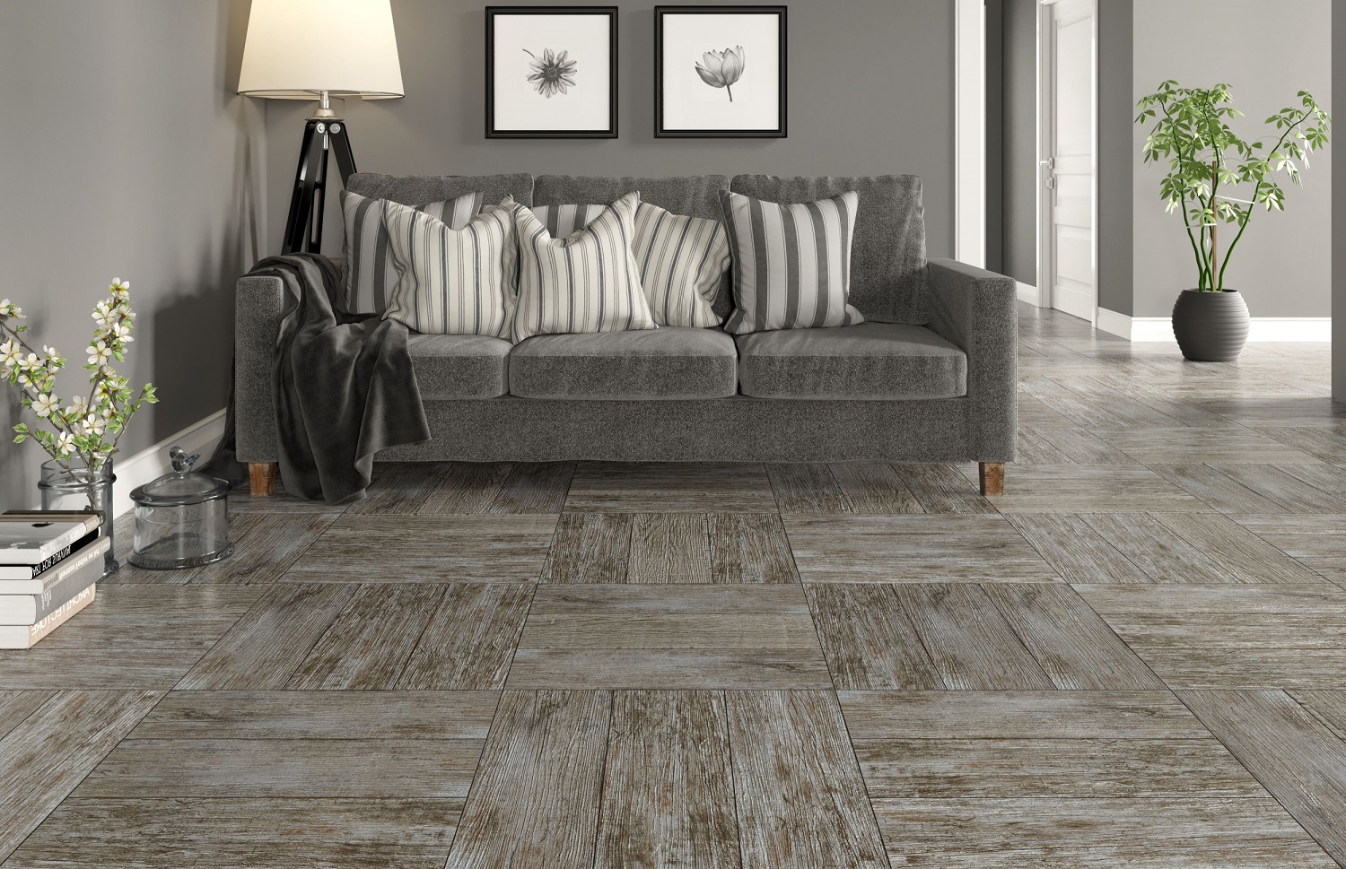 6264-0056 На пол Вестерн вуд Белый - фото 7