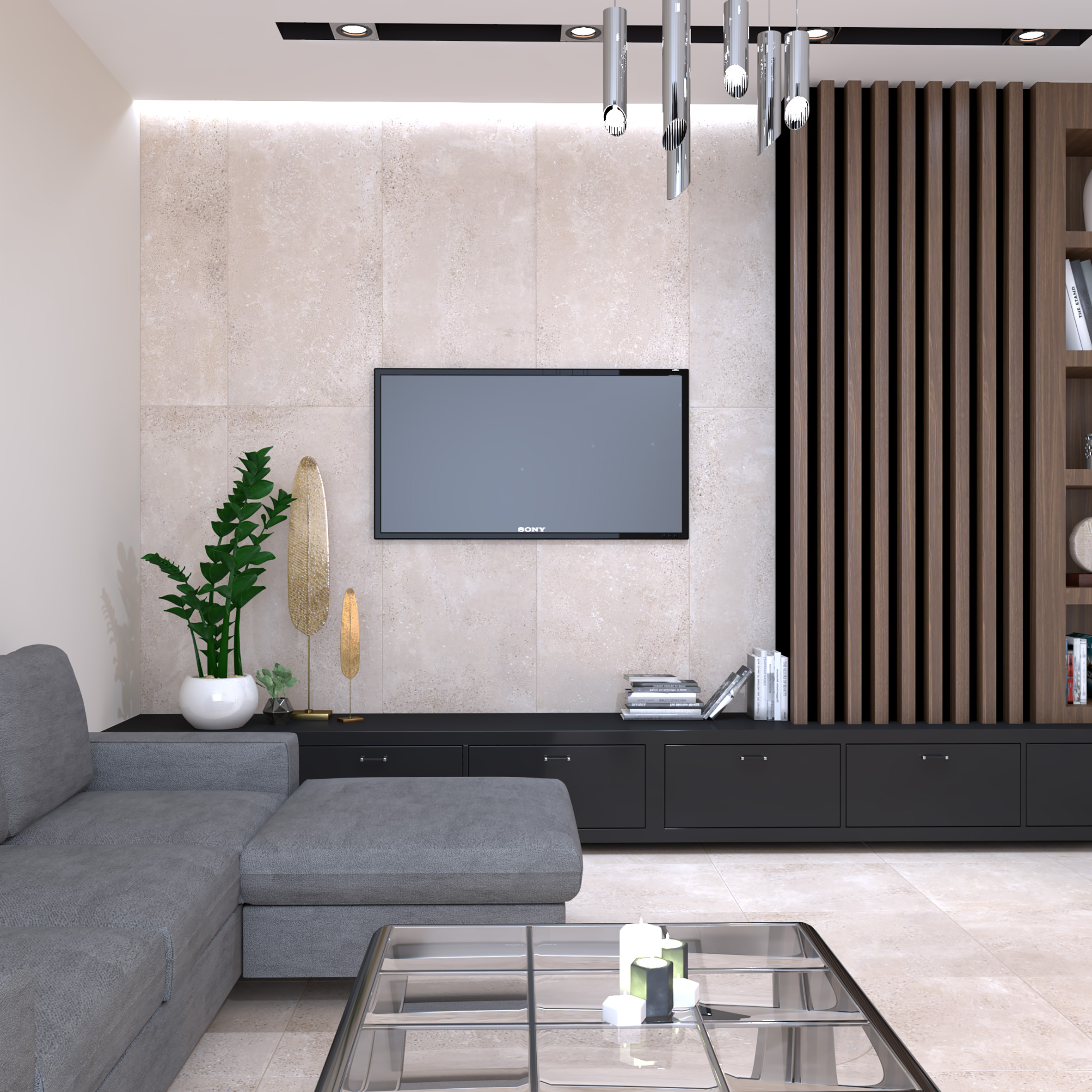 На пол Tiffany графитовый 120 - фото 2