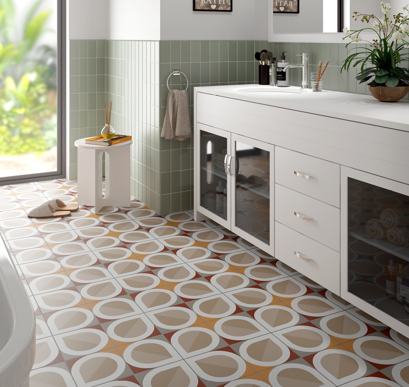 27701 На пол Bauhome Korola Warm 20х20 - фото 18