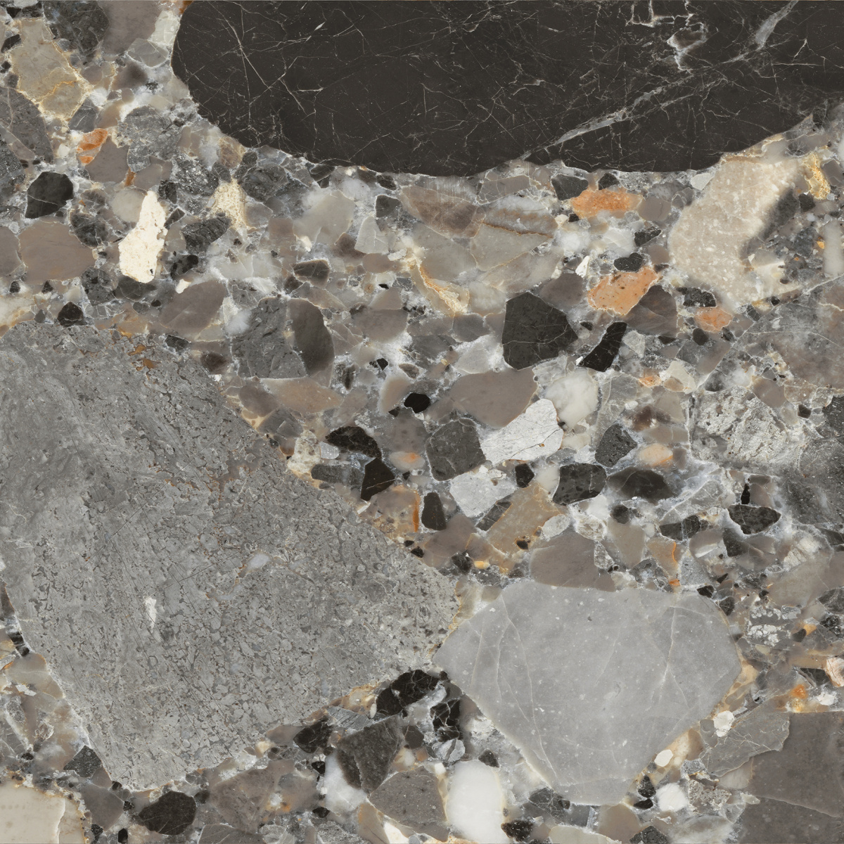 CR6060G0451R На пол Grappolo Multi серый матовый 59.5х59.5 - фото 7