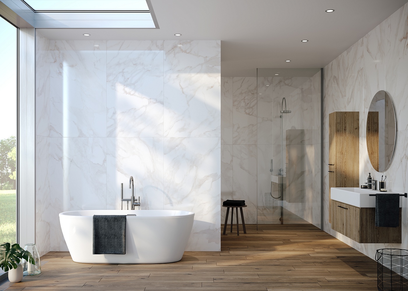 MPL-058633 На пол Calacatta Calacatta Polished 80x160 - фото 7