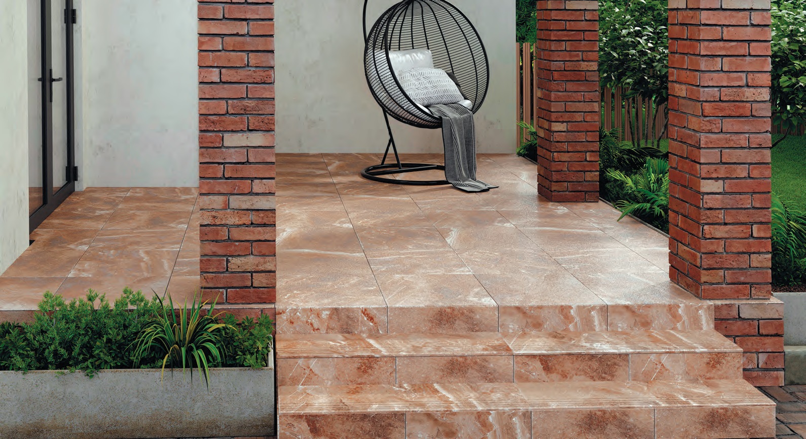 GSR0122 На пол Магма Серый темный 60x60 - фото 4