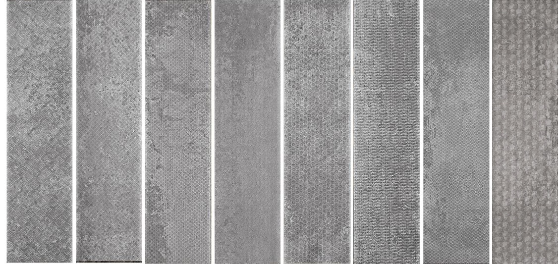 1063157 На пол Costruire Metallo Strong Mix Titanio 30х120 - фото 9