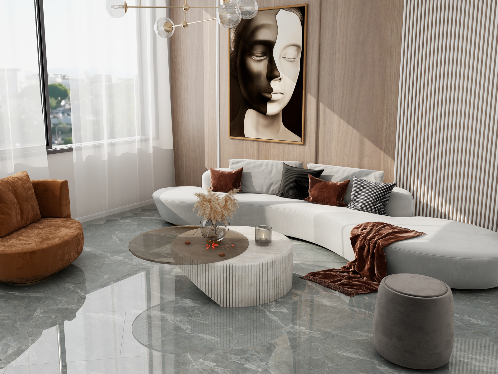 Панно BZ-10012 Тiberio 120х120 - фото 2