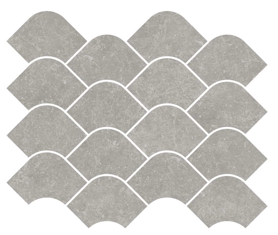 KMD2HID002BR Декор Касабланка Наборный серый матовый обрезной 30x25x0.9