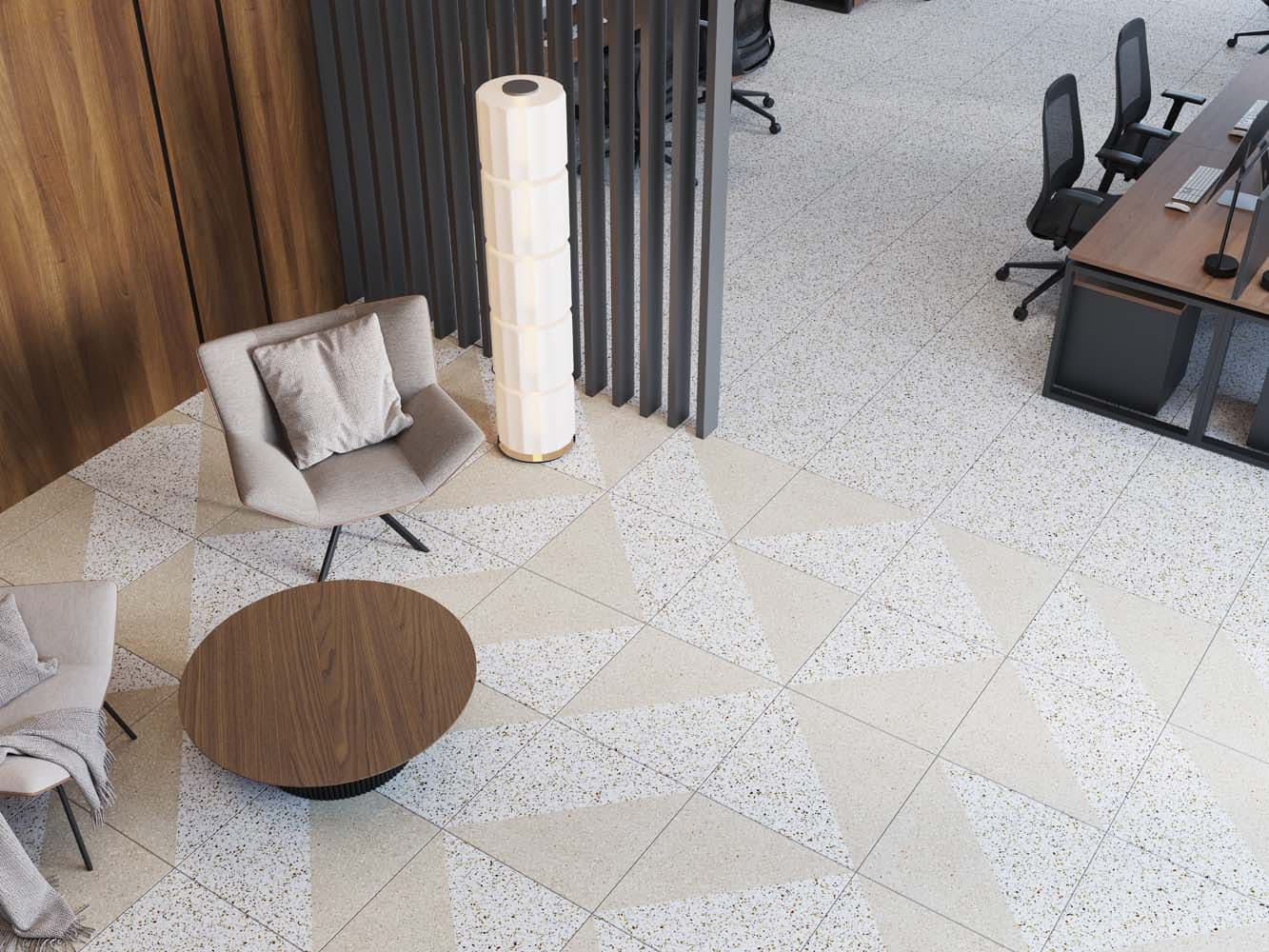 Set/Steptrade/CM02_NS/33x120/S1/Stripe/CM02_NS/14,5x120 Ступень Cosmos CM02 Beige неполированная прямоугольный бортик  подступенник 33x120 - фото 2