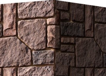 512-45 На стену Дарем Коричневый 16х27.5