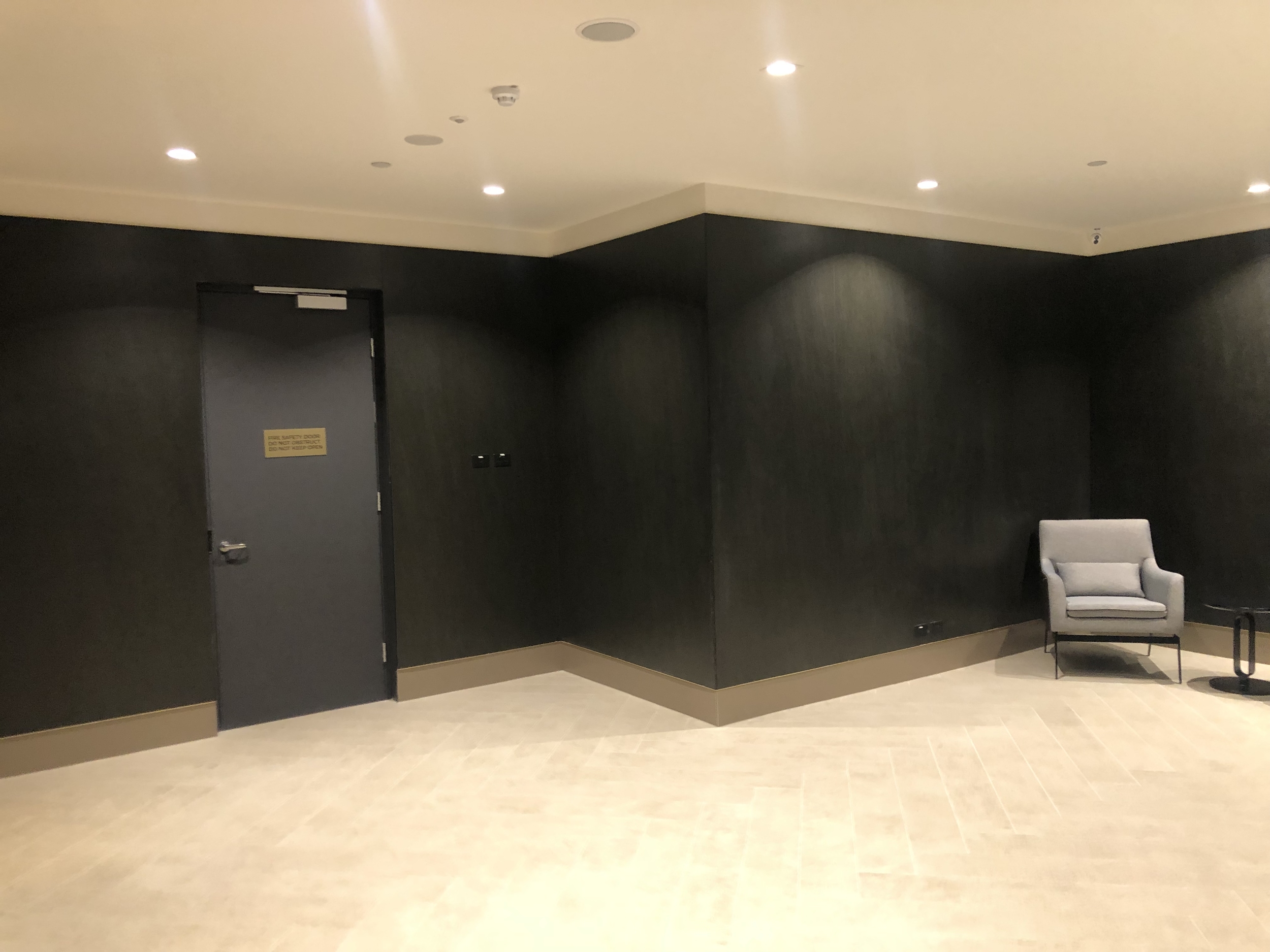 На пол Obsidian Black Matt Спеченный камень 1600x3200x12 - фото 6