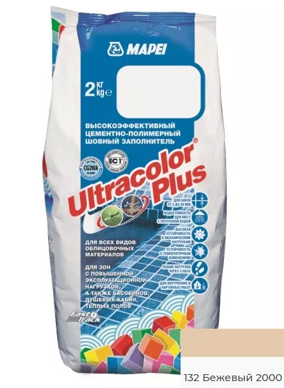  Ultracolor Plus ULTRACOLOR PLUS 132 Бежевый (2 кг) б/х