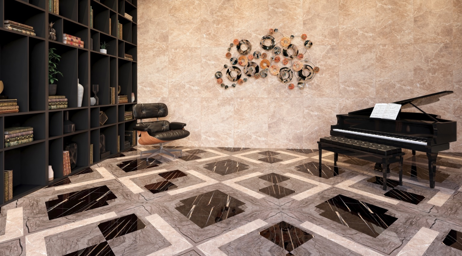 300005900 На пол Caspian Onyx  Full Lappato - фото 6