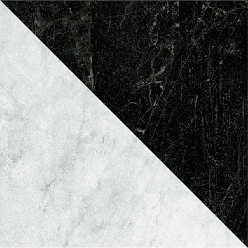 4101199 На пол Dandy Flag Black White 18.6x18.6 - фото 6