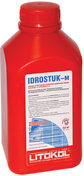  Латексные добавки Добавка IDROSTUK - м 0.6кг