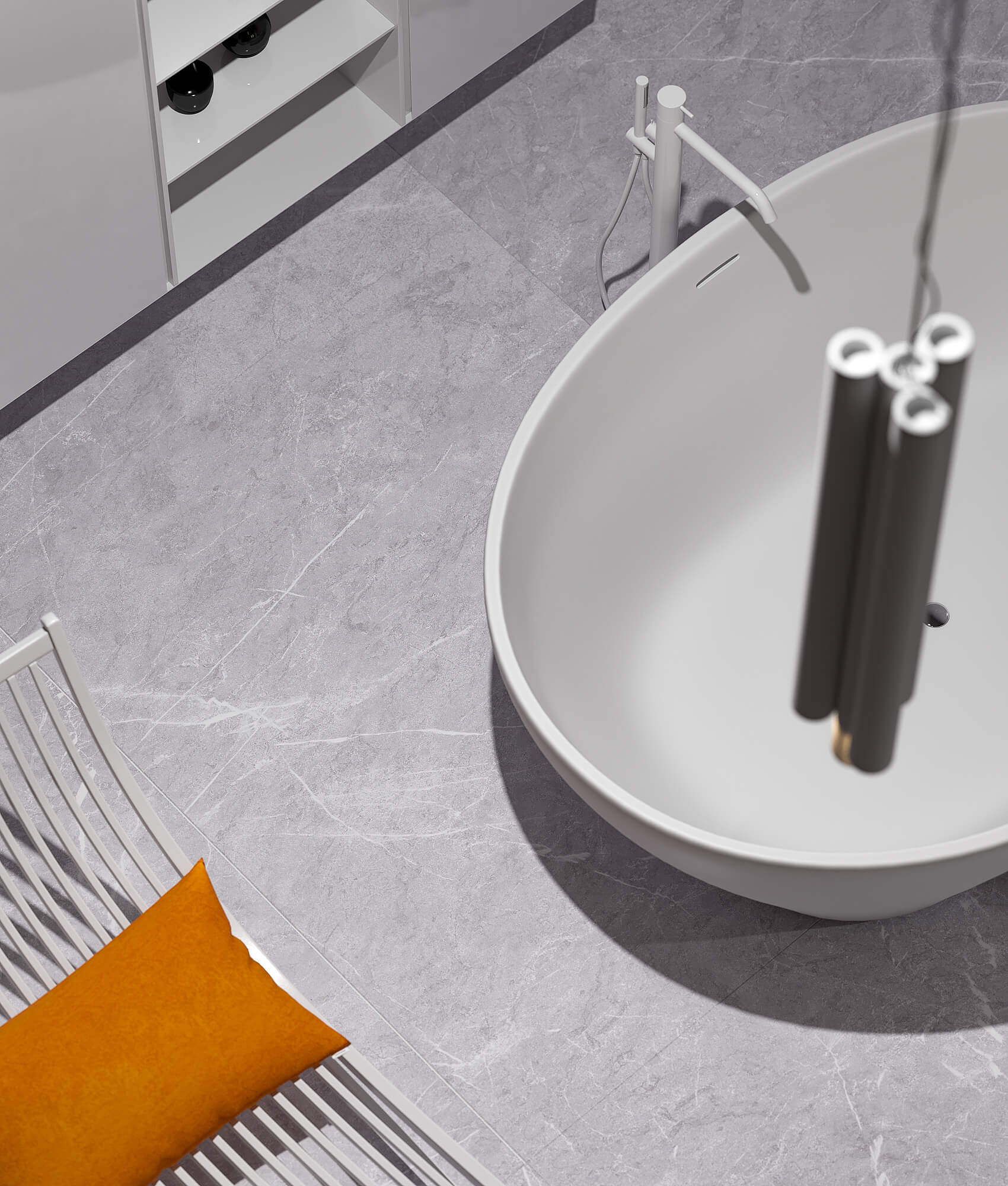 1093 На пол 1XL Slate Nero Mate 180x120 - фото 38