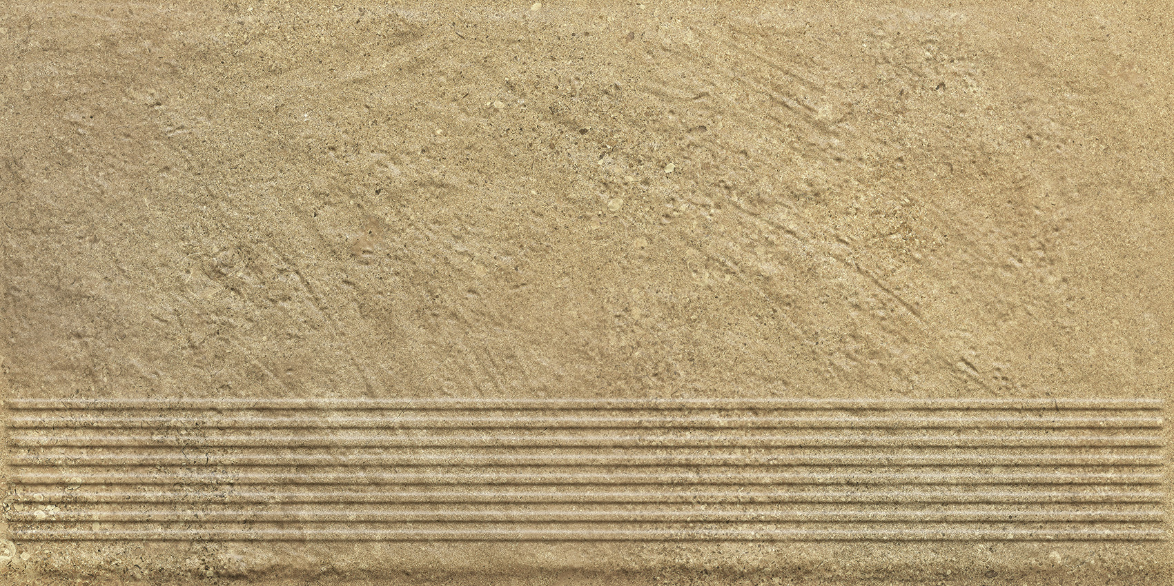 Ступень Eremite Beige Stopnica Prosta Struktura Mat B1a 30x60 - фото 3