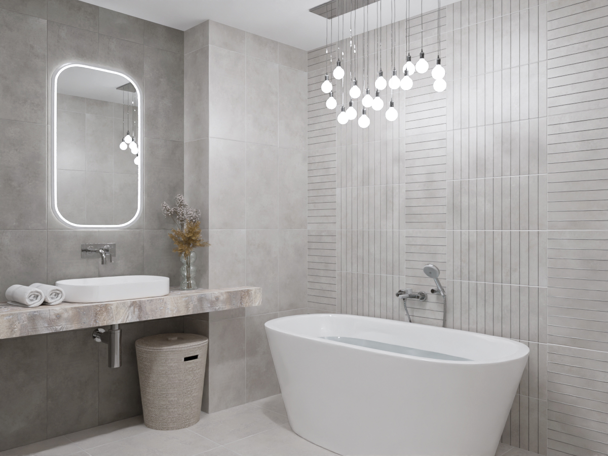 00-00109542 На стену Cemento Light 8.5мм 31.5x63 - фото 4