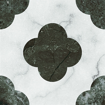 4101196 На пол Dandy Pin White Green 18.6x18.6 - фото 30