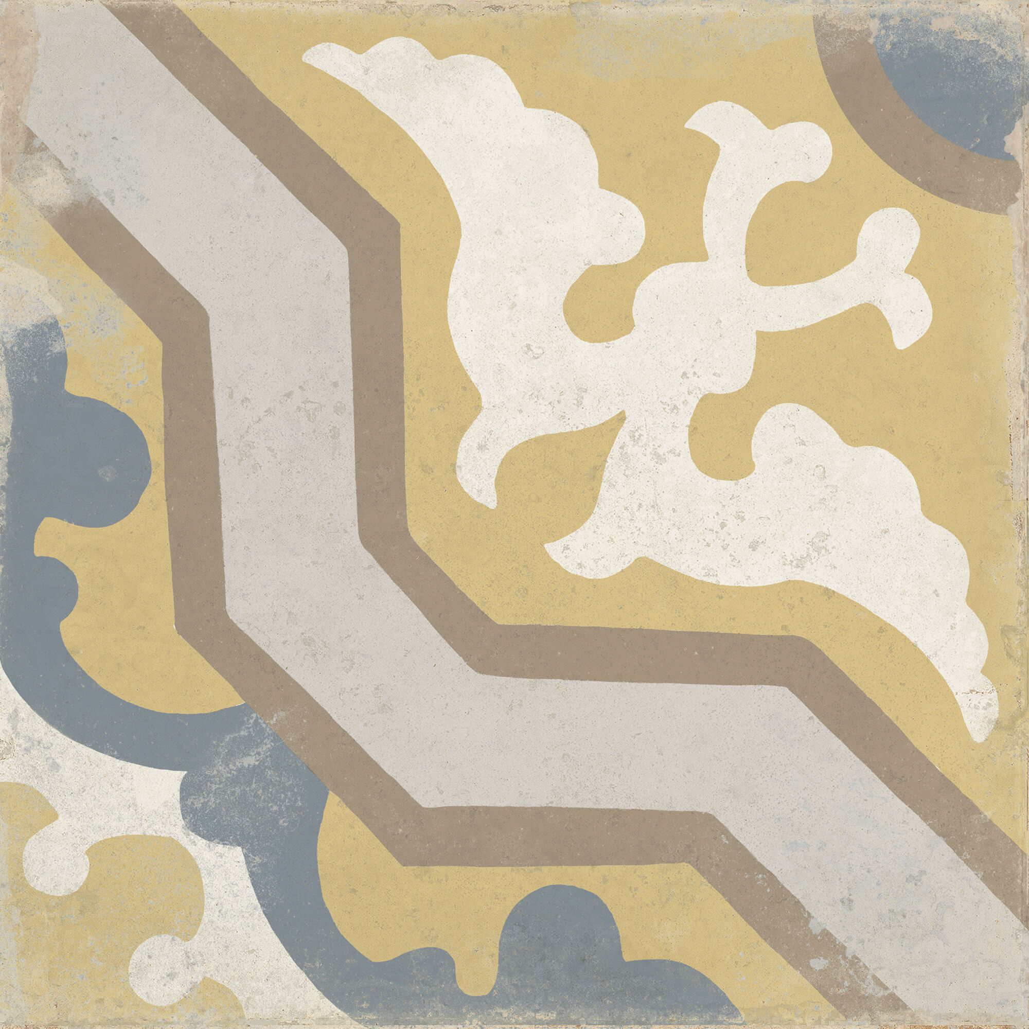 41558 На пол Fs 1827 Mustard 22.3x22.3x0.9 - фото 2