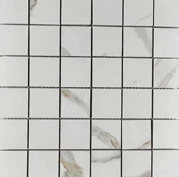 Декор Mosaic Mosaic Сатварио Голд Чип 4.7x4.7 - фото 4