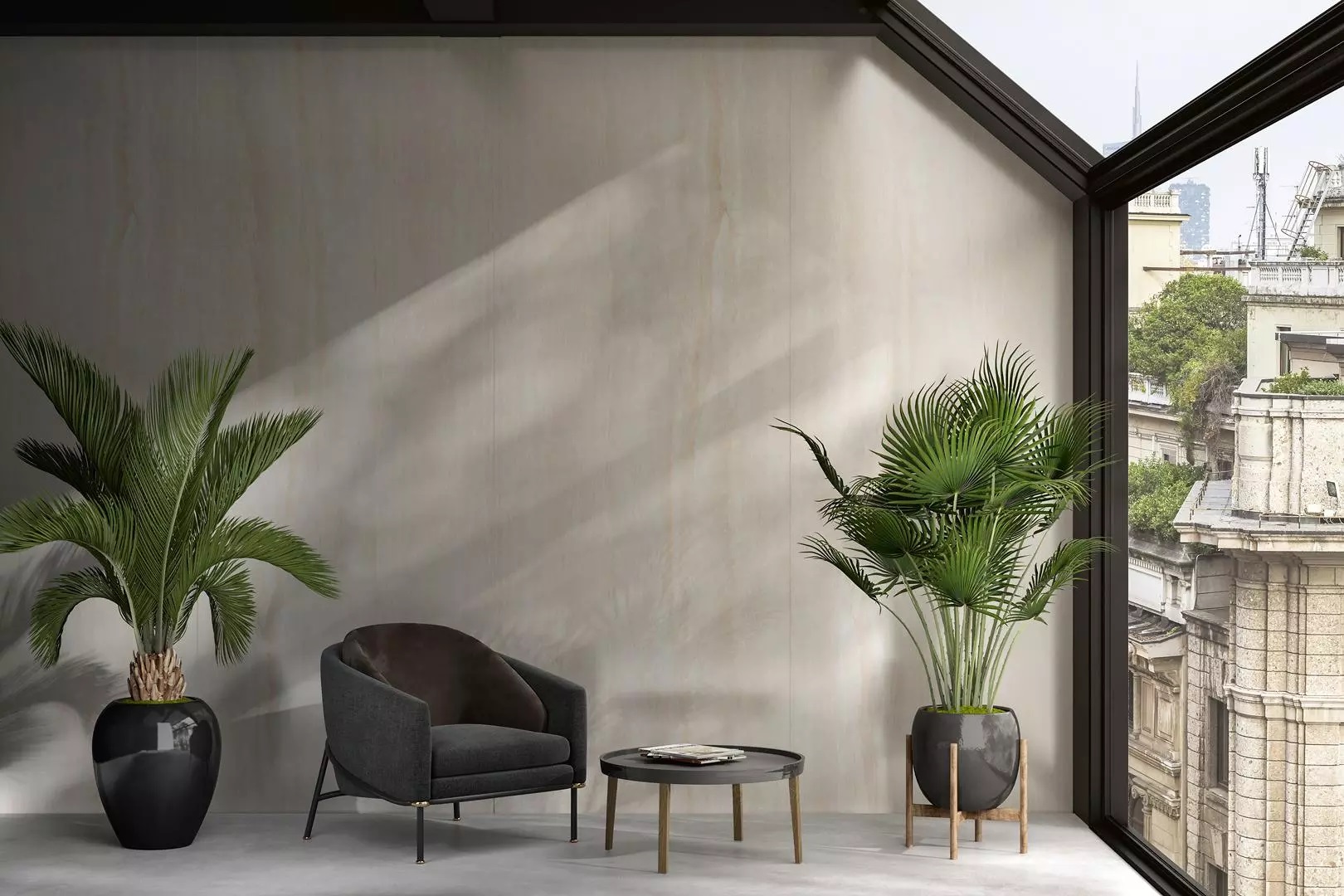 SG073200R6 На пол Travertine/Травертин Травертин Бежевый Светлый Обрезной 119.5х320 6мм - фото 4