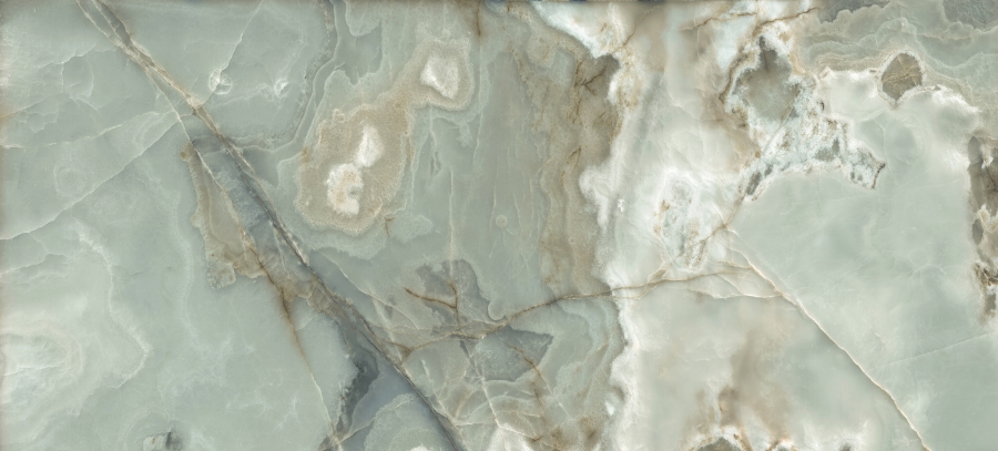 774481 На пол Reves De Rex Jade Glossy 6mm 120x280 - фото 5