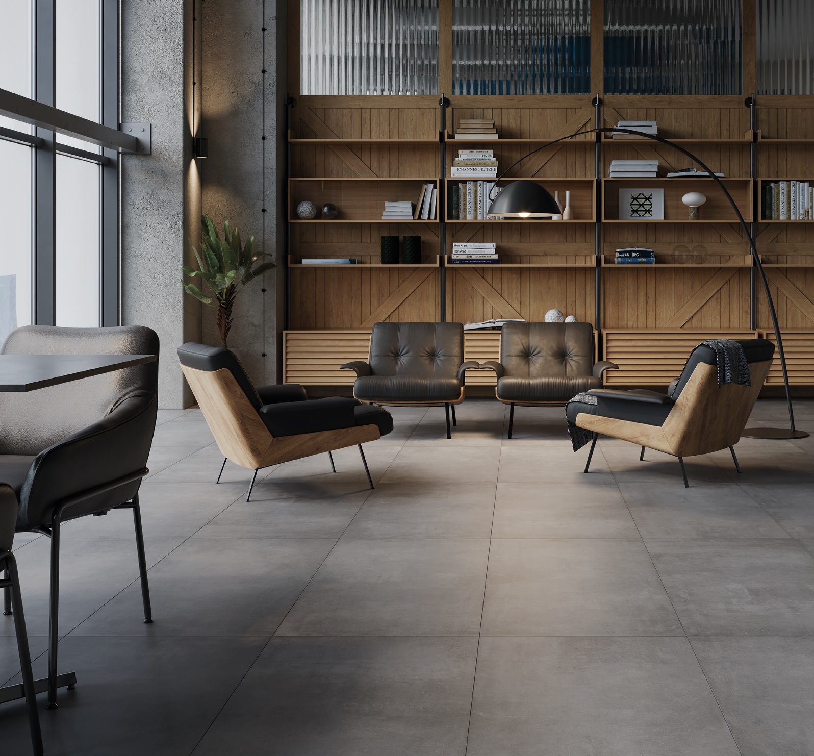 G-1105/CR/300x600x9 На пол Beton Серо-бежевый CR 300x600x9 - фото 9