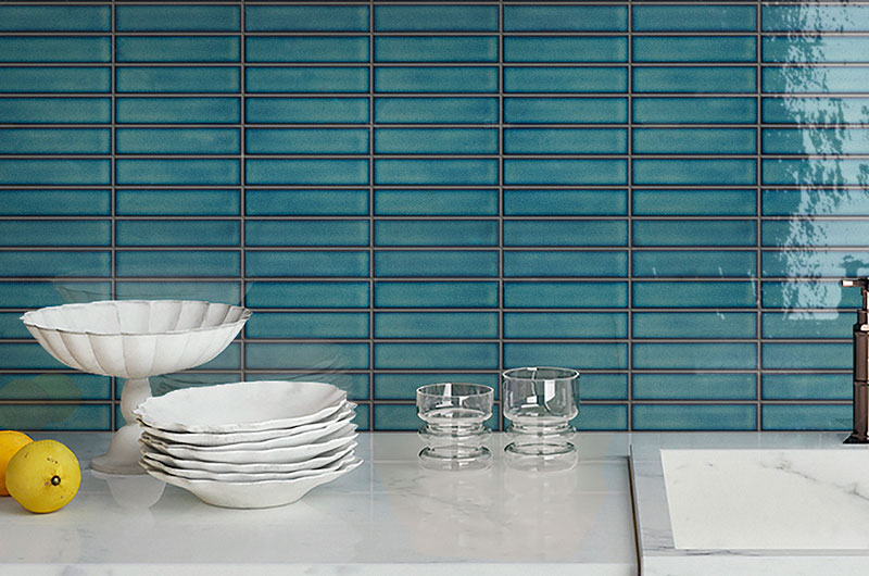 Porcelain mosaic Strip - фото 10