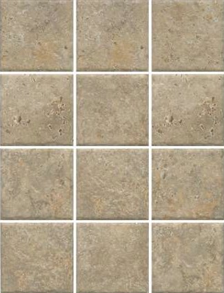 1324 На стену Брюссель 12 частей 9.8х9.8 бежевый матовый