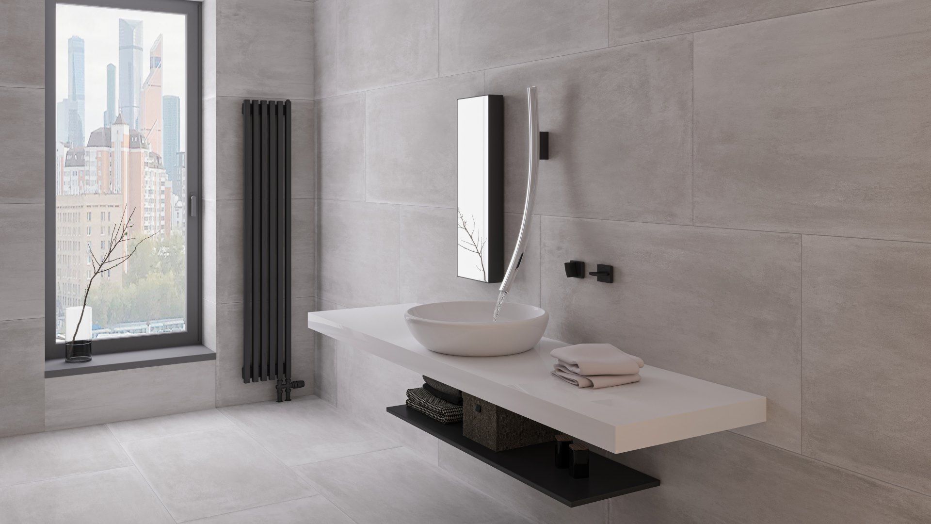 N12543 На пол Loft Concrete Grey Matt 60x120 - фото 20