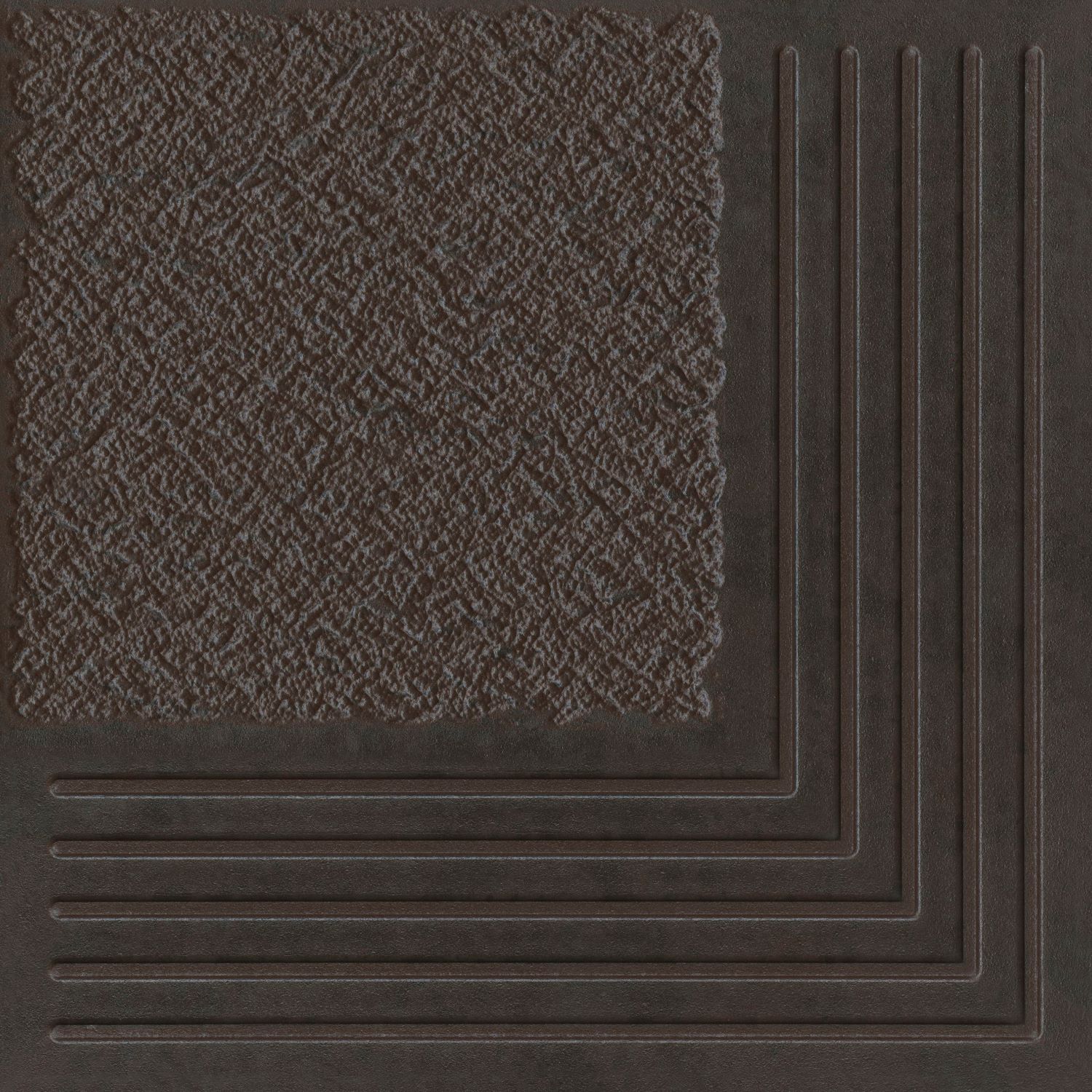 Ступень Каир Коричневый угловая 4У