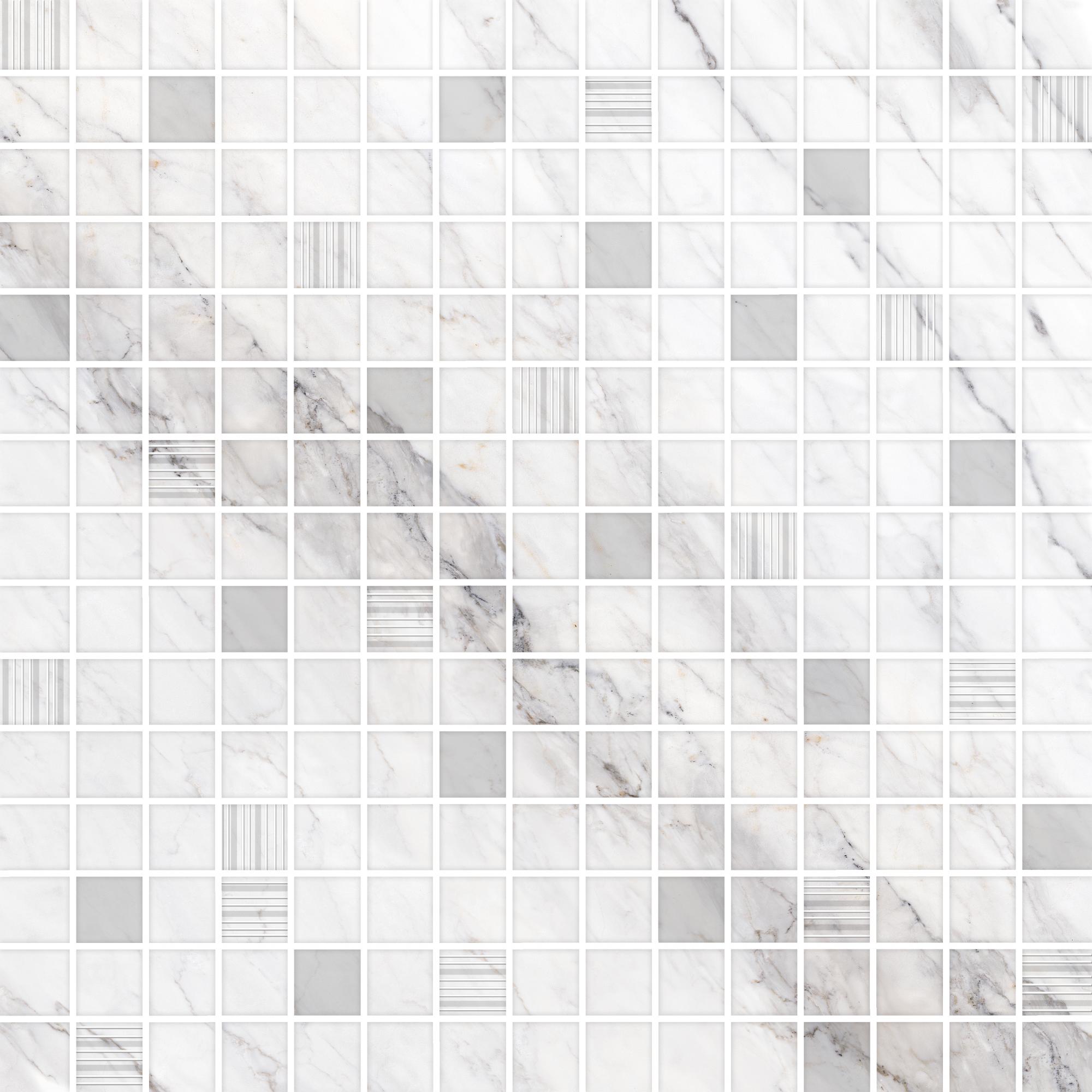 924 На стену Calacatta White Mos 32.5х32.5