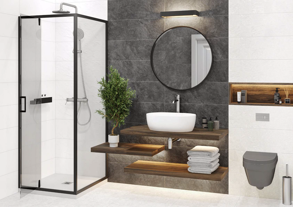 WT15GRF15R На стену Grafito Матовая - фото 3