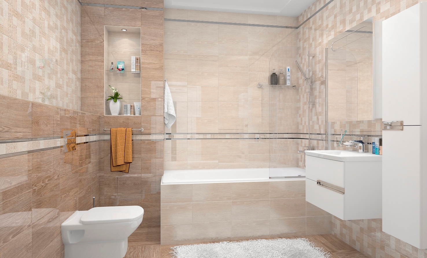 08-00-11-428 На стену Platan Бежевая - фото 2