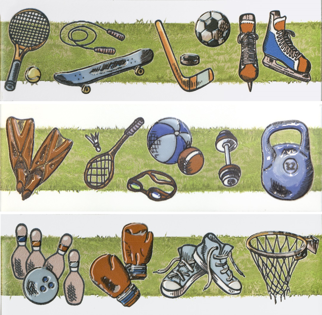 OS/A255/5009 Бордюр Веселые старты A255 - фото 4