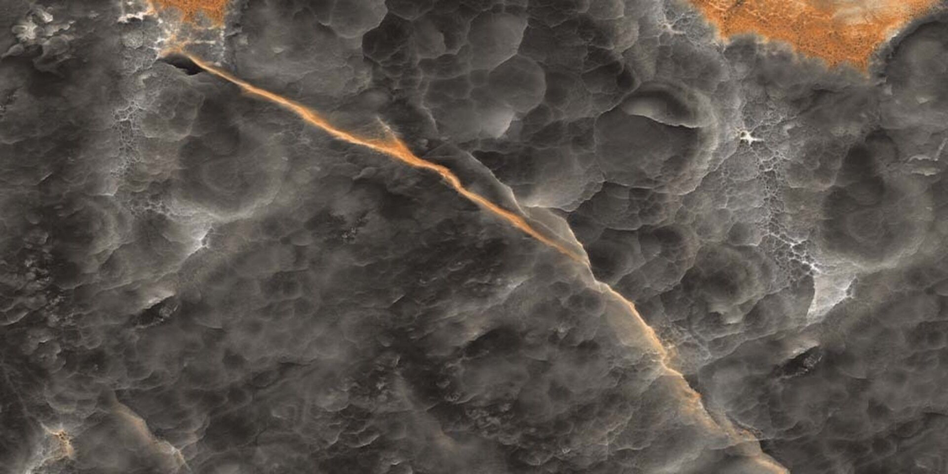 На пол Volcanic Nero Shiny Sugar 60x120 - фото 6