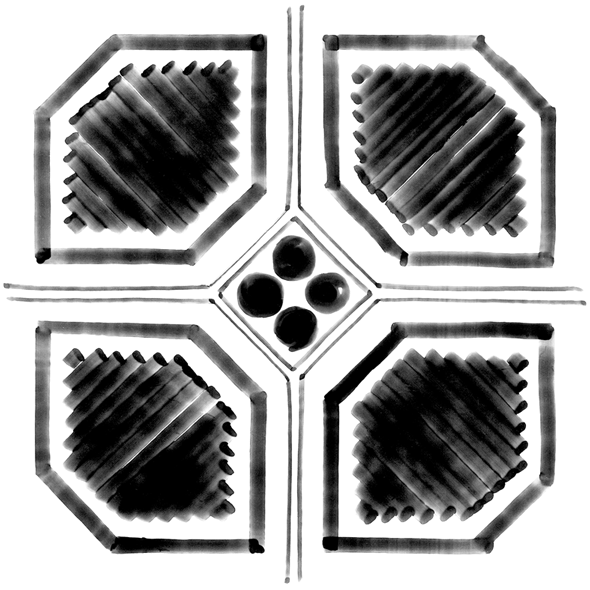 Декор Vodevil Variette Sombra - фото 15
